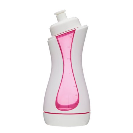 white-pink drinking bottle by iiamo